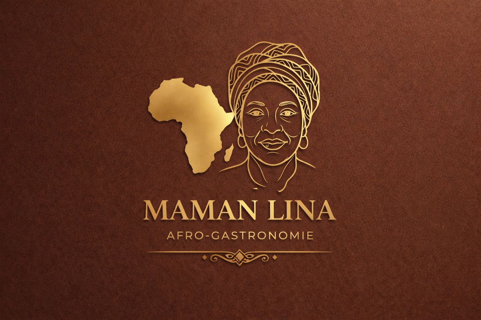 Portrait graphique de Mama Lina, à l’origine de Chez Lina